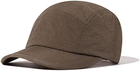 קרוגו מהיר יבש 5 פנל כובע קצר ברים בייסבול כובעי קל משקל נהג משאית כובעי ספורט אבא כובע מזדמן מצויד כובעי שמש