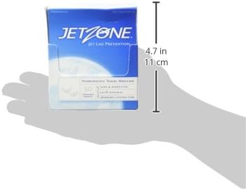 Jetzone Jet Lag מניעה - טיולים הומאופתיים טבעיים & Jet Lag Remedy - 30 טבליות לעיסה - תרופת ג'ט לג - 48 שעות