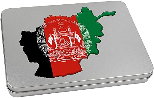 אזידה 'אפגניסטן המדינה' מתכת צירים מכתבים פח / תיבת אחסון