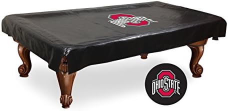 אוהיו סטייט Buckeyes HBS שחור ויניל ביליארד מאגר שולחן