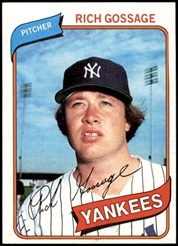 1980 Topps 140 Gossage אווז ניו יורק ינקי NM Yankees