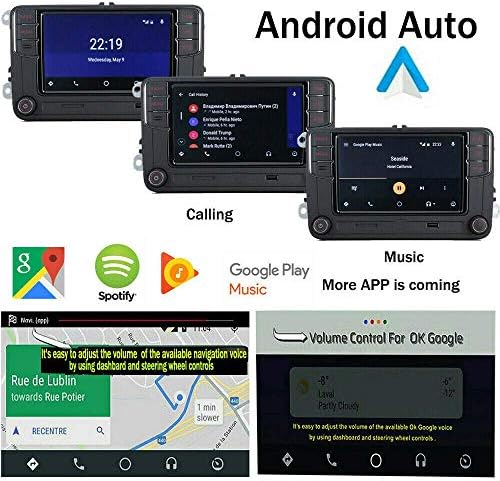 Scumaxcon 6.5 Stereo Carplay Android Auto RCD360 Proii Bluetooth USB SD RVC FM עבור גולף פאסאט קאדי ג'טה פולו CC