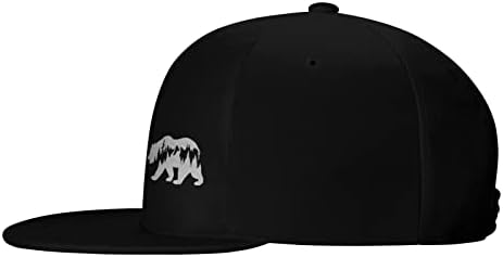 פיצה סנאפבק כובע לנשים גברים מתכוונן קלאסי שחור בייסבול אבא כובע בציר שטוח ביל כובע עבור נסיעות טיולים ריצה
