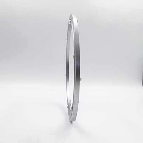 אלומיניום סגסוגת פטיפון נושאות טבעת מסתובב נושאות צלחת מסתובב צלחת חומרה עבור מגשי הגשה 5.5 אינץ עוגת פטיפון