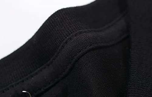 Leuuoerau Mens מודפס Audioslave חולצת שרוול קצרה נוחה x-large שחור