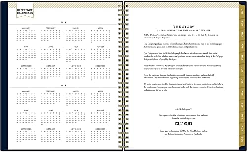 לוח שנה שבועי/חודשי לתכנון חודשי, 8-1/2 x 11, חיל הים, ינואר עד דצמבר 2023, 141225