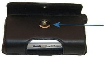 מעצב גומאדי עור שחור עור ETEN DX900 נשיאת חגורה - כולל לולאת חגורה אופציונלית וקליפ נשלף