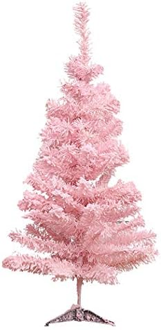Funpa 23.62 אינץ 'עץ חג המולד מלאכותי עץ אורן חג המולד חלבית