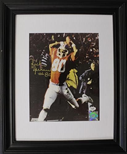 Rick Upchurch חתימה/חתומה של דנוור ברונקוס ממוסגרת 8x10 תמונה 35938 - תמונות NFL עם חתימה