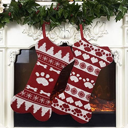 גרב לחג המולד, דלת קיר תלויה בחתול כפה צורת גרב שקית מתנה שקית עץ עץ חג המולד קישוט