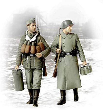 אספקה, סוף סוף! חיילים גרמנים מלחמת העולם השנייה 1/35 בקנה מידה פלסטיק דגם ערכת מאסטר תיבת 3553