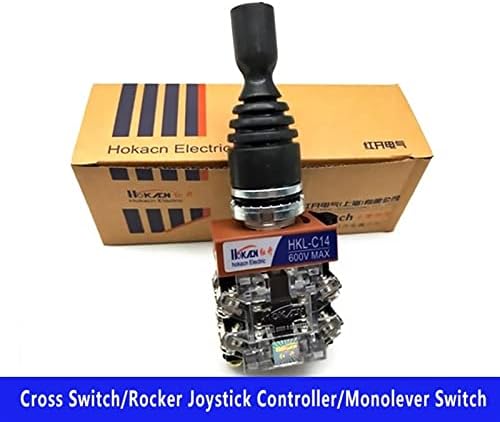 Gruni 1PCS 22 ממ מתג ג'ויסטיק MonoLever Rocker Cross Master Switch 2-כיוונים 4-כיוונים עם נעילה