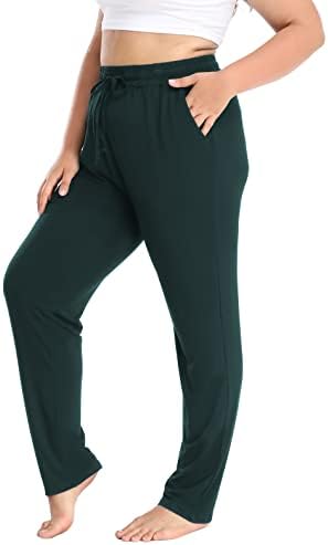 מכנסי טרקלין נוחים של נשים זולות ביותר בגודל פלוס מכנסי טרנינג יוגה פעילים מכנסי טרנינג יוגה