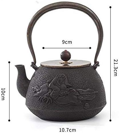 פשטות יצירתית יפנית ברזל יצוק טטסובין קומקום קומקום ברזל יצוק טטסובין תה תה קומקום לאו דפוס קומקום ברזל קלאסי