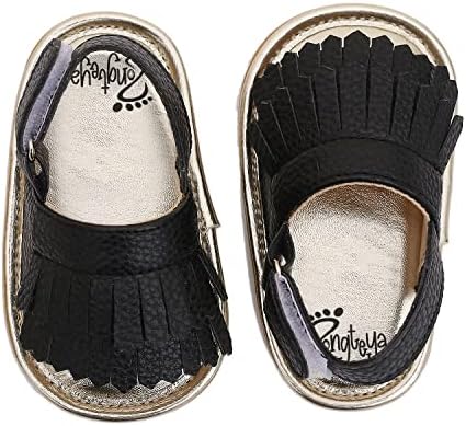 הונגטייה בנות תינוקות סנדלים 0-24 חודשים פעוט נעלי תינוק קיץ סולית גומי ללא החלקה, נעלי הליכה של