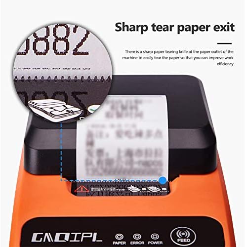 מדפסת תווית תרמית Qybo מדפסת ניידת איכות עדינה BT מדפסת קוד QR מדבקות ברקוד ברקוד לבוש תרמי מדפסות