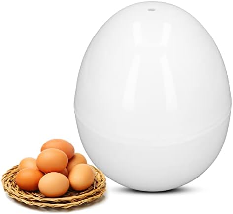 בישול ביצה מבושל קשה בישול ביצה קשיח 4 ביצים קיבולת קומפקטית עיצוב קומפקטי חומר ABS צורת ביצה