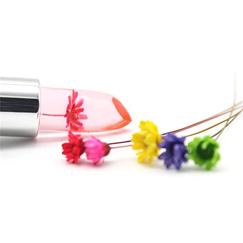 שפתון לנשים שאינו מקל כוס שפתיים כתם גלוס צינורות ברור שפתיים לחות 6 צבע ליפסט ג ' לי טמפרטורת פרחים