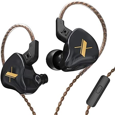 KZ EDX אוזניות קוויות ברמת כניסה לאוזן HIFI אוזניות 3.5 ממ ניתנות לניתוק 2PIN IEM BASS MUSIC