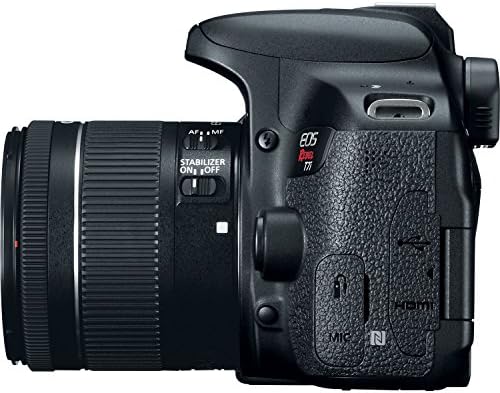 Canon EOS Rebel T7i עם 18-55 ממ היא עדשת STM וחבילת אביזרים מקצועית - כולל: כרטיס זיכרון SDXC Ultra