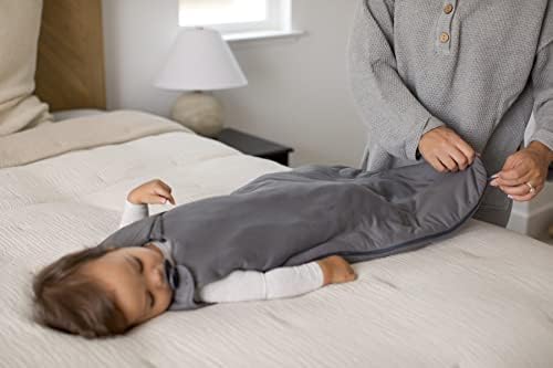 תינוק יוניסקס, שמיכה לבישה לפעוטות, שק שינה במבוק זהורית, שק שינה עם רוכסן חיתול, 2.6 טוג