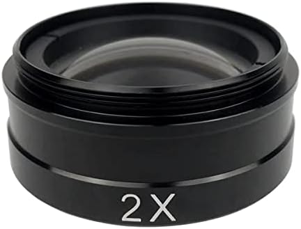 אביזרי מיקרוסקופ 0.5 איקס / 2.0 איקס / 0.3 איקס עזר עדשת זכוכית אובייקטיבית לתעשייה מיקרוסקופ וידאו מצלמה מעבדה