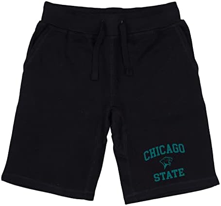 אוניברסיטת שיקגו סטייט קוגארס חותם מכללת המכללות בגיזת מכנסיים קצרים