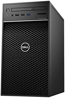 Dell Precision 3630 תחנת עבודה שולחנית עם אינטל Core I7-8700 Hexa-Core 3.2 GHz, 16GB RAM, 256GB SSD