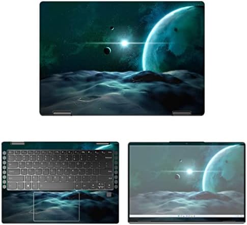 DECALRUS-מדבקת עור מדבקות מגן ליוגה LENOVO 7i 14 2.2K Touch 2-in-1 CAIRCE CURPING LEYOGA7ITOUSH2IN1_14-152