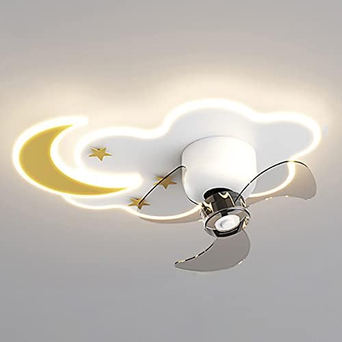 Cata-Medica Fan Light Kids Dimable Dimable Lighting and Acide Lover