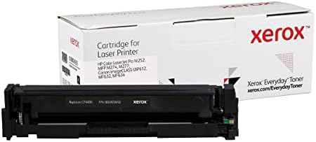 כל יום על ידי Xerox תואם HP CF400X/CRG-045HBK טונר קיבולת גבוהה שחור לשימוש ב- HP COLOR LASERJET PRO
