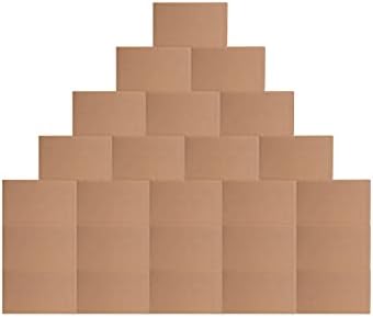 מ-פאק משלוח קופסאות גלי, 10 איקס 8 איקס 6 חבילת אריזת קופסא קראפט של 25