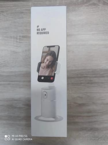 חכם פנים מעקב טלפון חצובה סטנד שולחני טלפון מחזיק מסלול מצלמה עריסת סלפי מקל לאייפון אנדרואיד טלפון