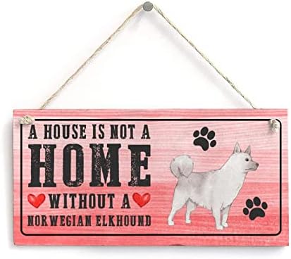 חובבי כלבים ציטוט שלט Dachshund בית הוא לא בית בלי כלב מצחיק עץ מצחיק שלט כלב זיכרון לוחית כפרי