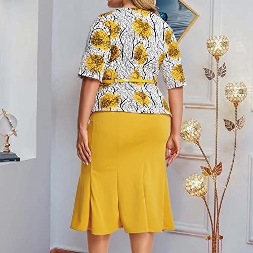 נדנדה שמלת נשים 2023 חדש ליידי אלגנטי סריגה תחרה קייפ שמלה בתוספת גודל אופנה חולצה שמלות לנשים הברך