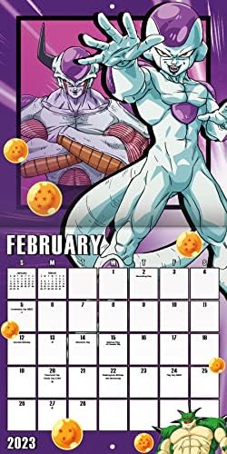 2023 Dragon Ball Z Wall Calendar & Pushpins
