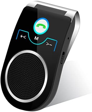 Bluetooth 5.0 רמקול רכב לטלפון סלולרי, Leguwu אלחוטית רמקול ברכב ברכב Bluetooth ערכת רכב חינם עבור Sun