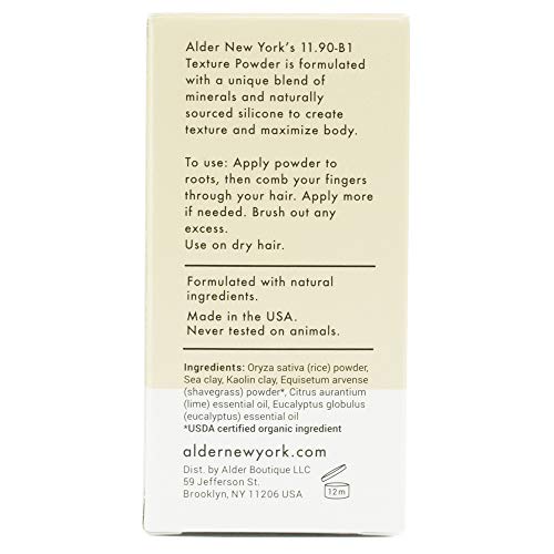אלמון ניו יורק מרקם אבקה-משחזר נפח שטוח, שיער רפוי עבור הגוף & מגבר; מרקם