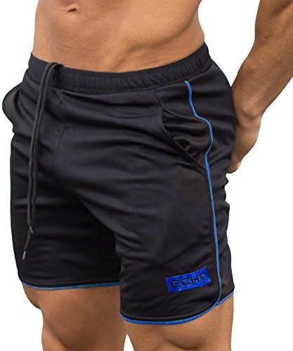 מכנסיים קצרים אתלטים עם כיסי רוכסן מכנסיים פיתוח גוף מכנסיים קצרים מכנסיים אימונים קצרי קיץ אימונים