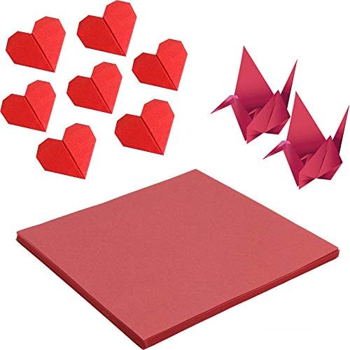 50 יחידות אפרסק אדום לבבות אוריגמי נייר אוריגמי נייר לבבות נייר אוריגמי נייר אוריגמי