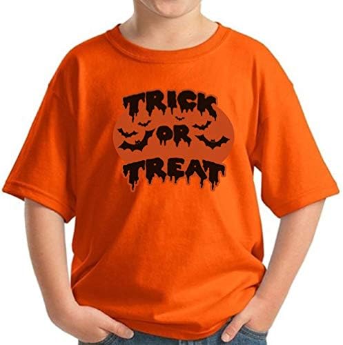 חולצות T של Pekatees Halloween עבור בנות טריק פינוק עטלפים רדופים טי גרפי
