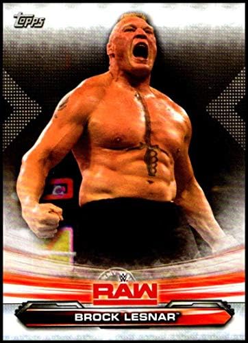 2019 Topps WWE RAW 15 ברוק לסנר כרטיס מסחר בהיאבקות