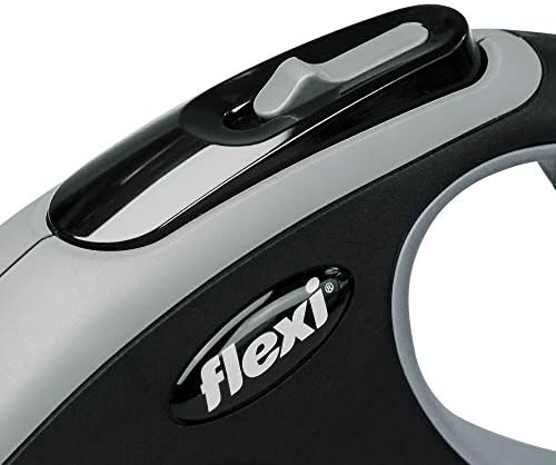 רצועה אוטומטית Flexi New Comfort L קלטת 8 M אפור