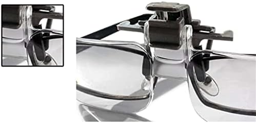 גרט אור משקפיים מגדלת זכוכית עם קליפ מגדלת זכוכית לתפירה מלאכות מפת קריאה