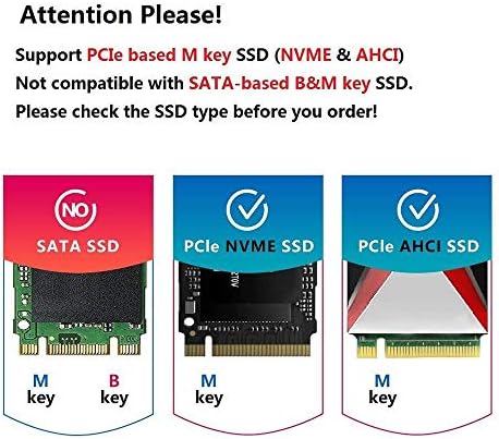 L2-NGFF M.2 NVME SSD מתאם כרטיס משדרג ערכה עבור Apple MacBook Air 11 A1465 13 A1466 2013 2014