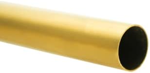 Tynulox 2 צינור פליז OD 1.0 ממ קיר × 300 ממ אורך × 1 יחידות, צינורות פליז H62 צינורות עגולים ללא