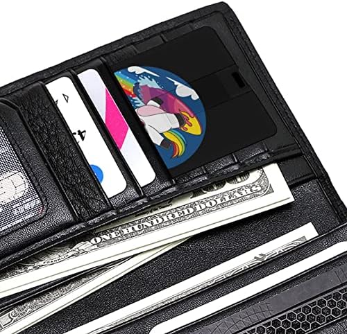 חד קרן גולשים קשתות גשם כרטיס אשראי USB כונני פלאש בהתאמה אישית מזיכרון מפתח מתנות תאגידיות ומתנות