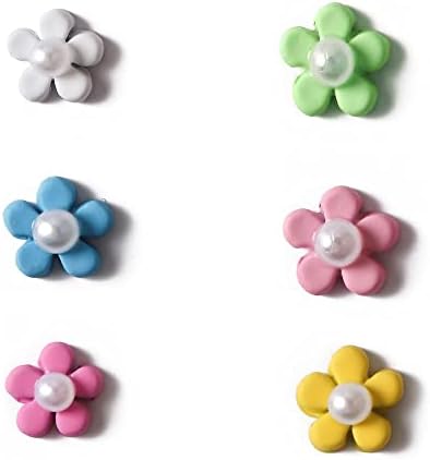 חמוד צבעוני חלבית פרח נייל אמנות קסמי אלגנטי פרל פלוראט נייל אמנות תכשיטי יפני סגנון נייל אמנות