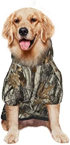 קפוצ'ון גדול של כלב קפוצ'ון טחבי-עלים-עלים סוודר בגדי חיות מחמד עם מעיל תלבושת חתולים רכים X