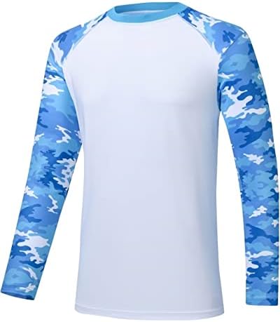 חולצות שחייה של שרוול ארוך לגברים חולצות שומר פריחה חולצות UPF 50+ הגנה על שמש מהירות חולצות טריקו